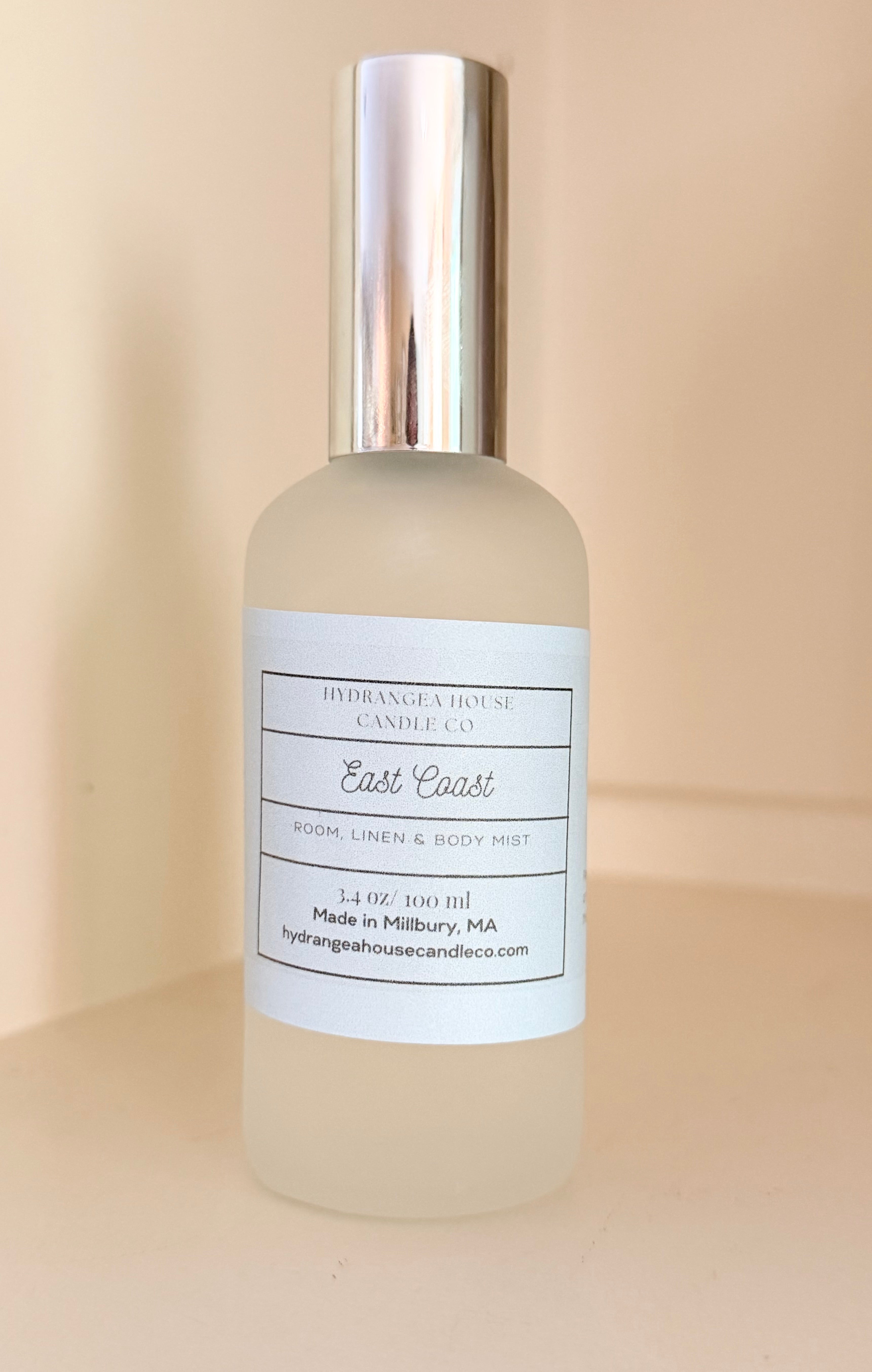 East Coast 3.4 oz Room, Linen and Body Spray