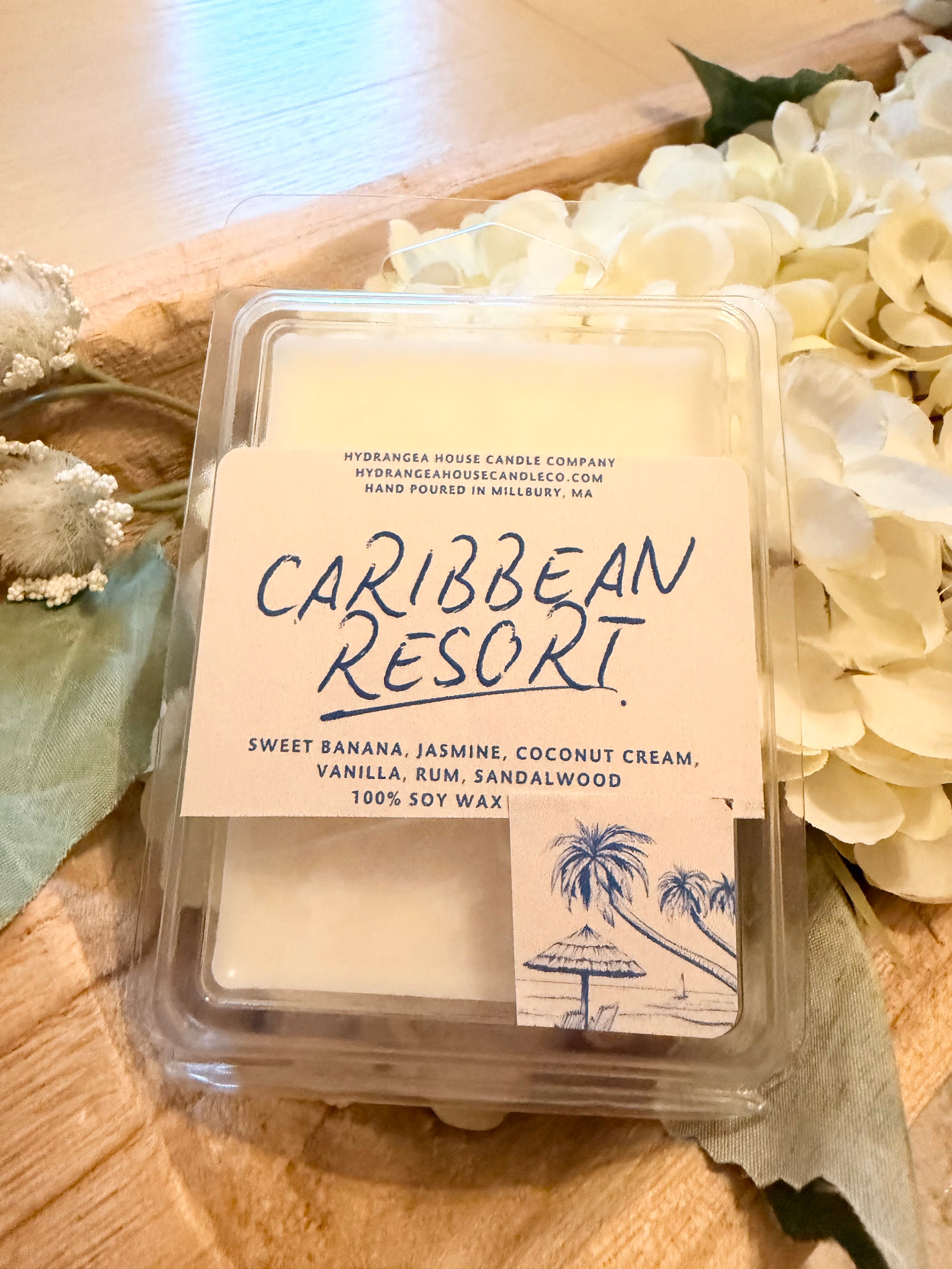 Caribbean Resort soy wax melts