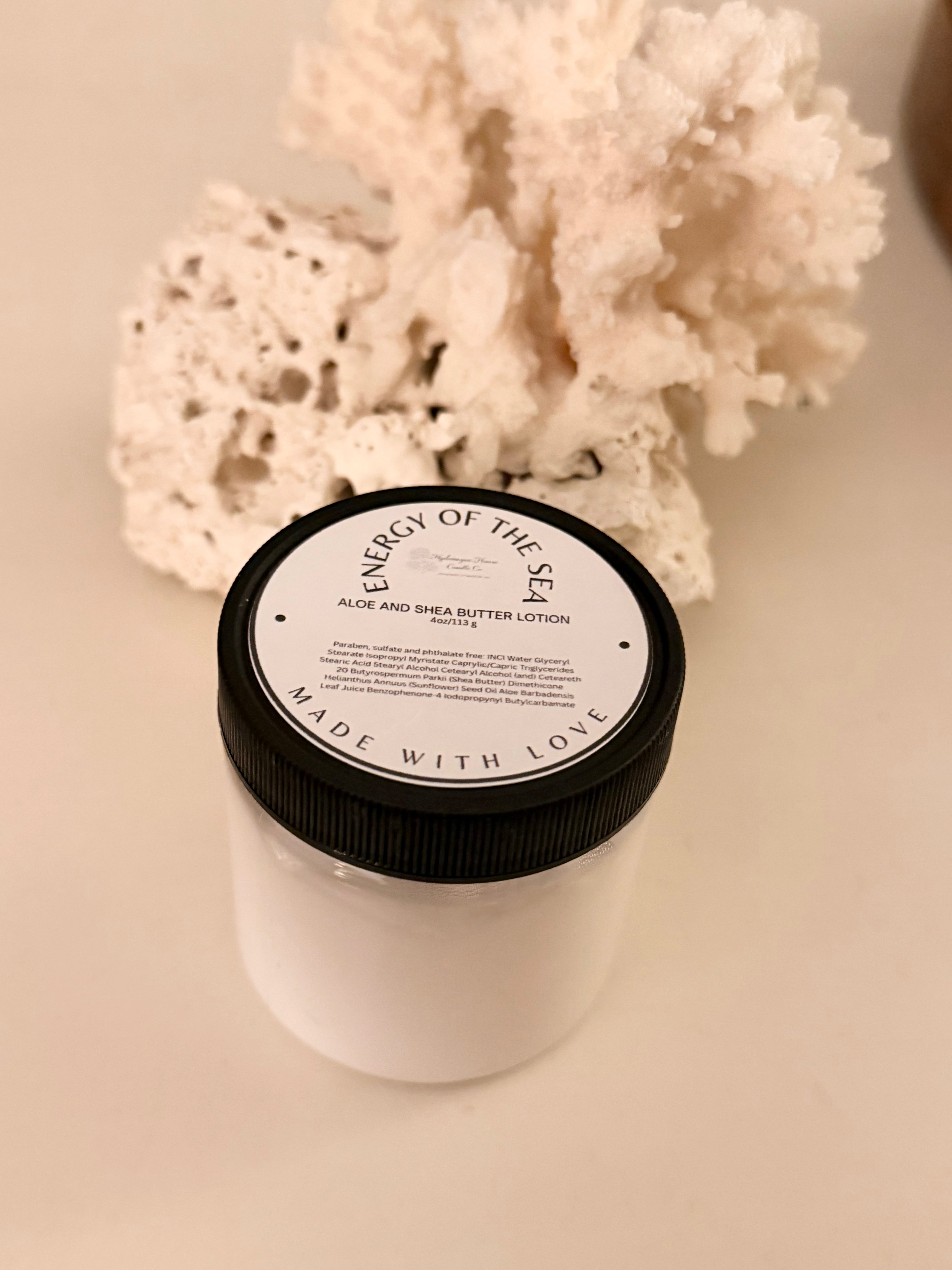 Energy of the Sea Aloe and Shea 4 oz. Body Lotion