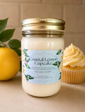 Coastal Lemon Cupcake 10 oz soy candle