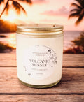 Volcanic Sunset 8 oz Coconut Soy Wax Candle