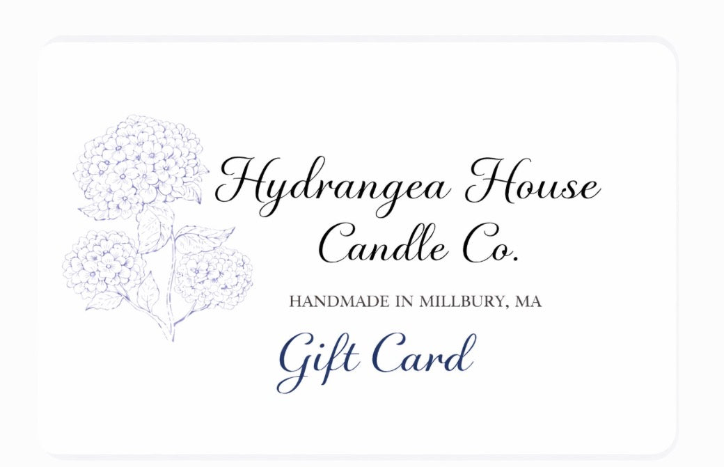 Hydrangea House Candle Co. Gift Card