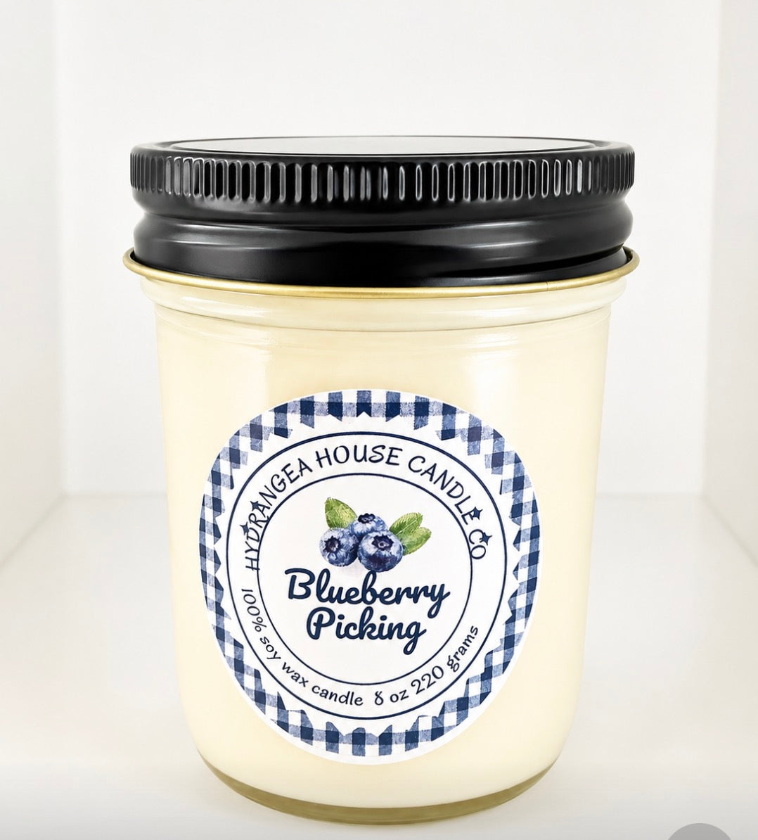 Blueberry Picking 8 oz soy candle