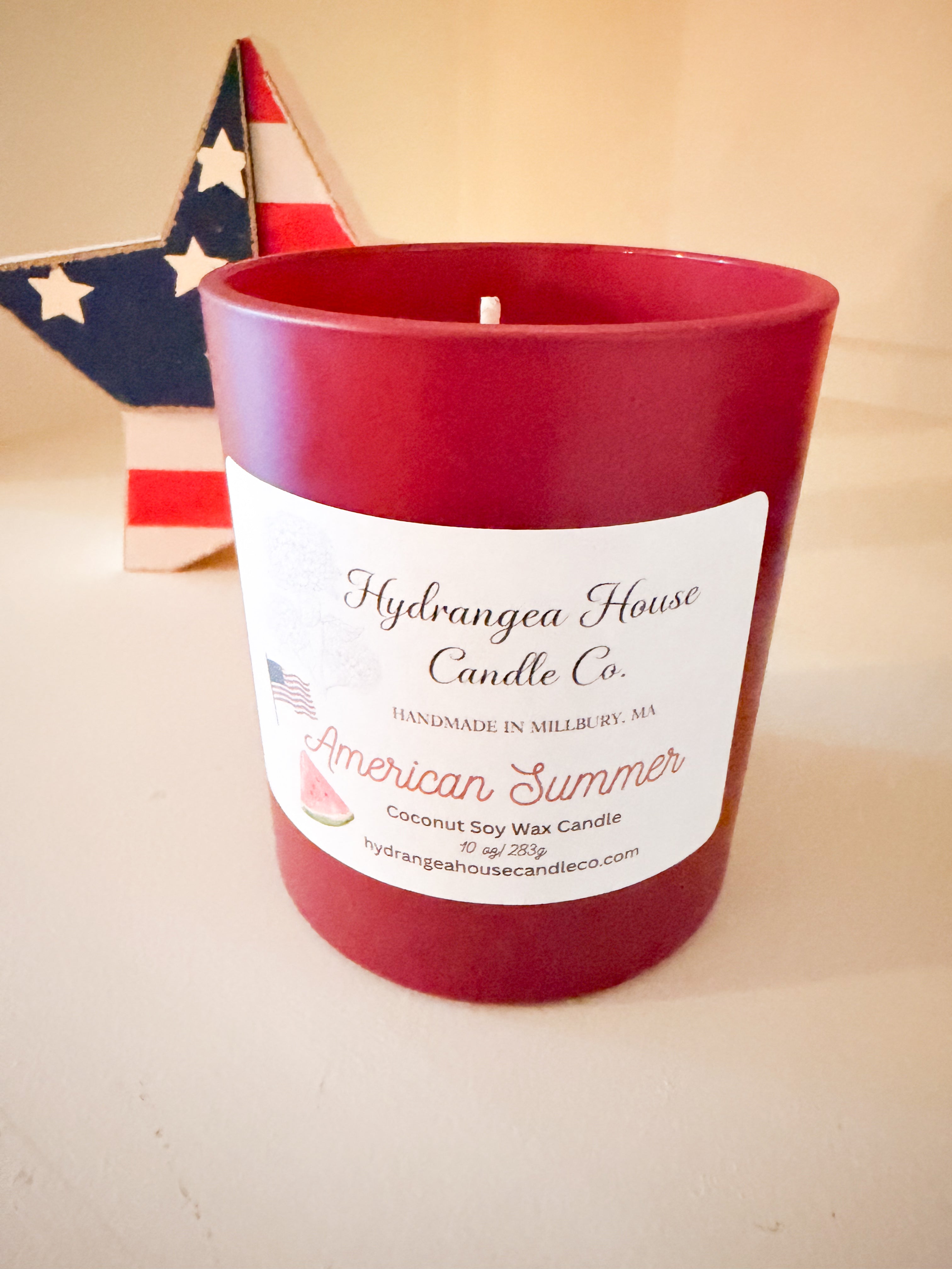 American Summer 8 oz Coconut Soy Candle