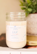 Lily and Vanilla 10 oz Coconut Soy Candle