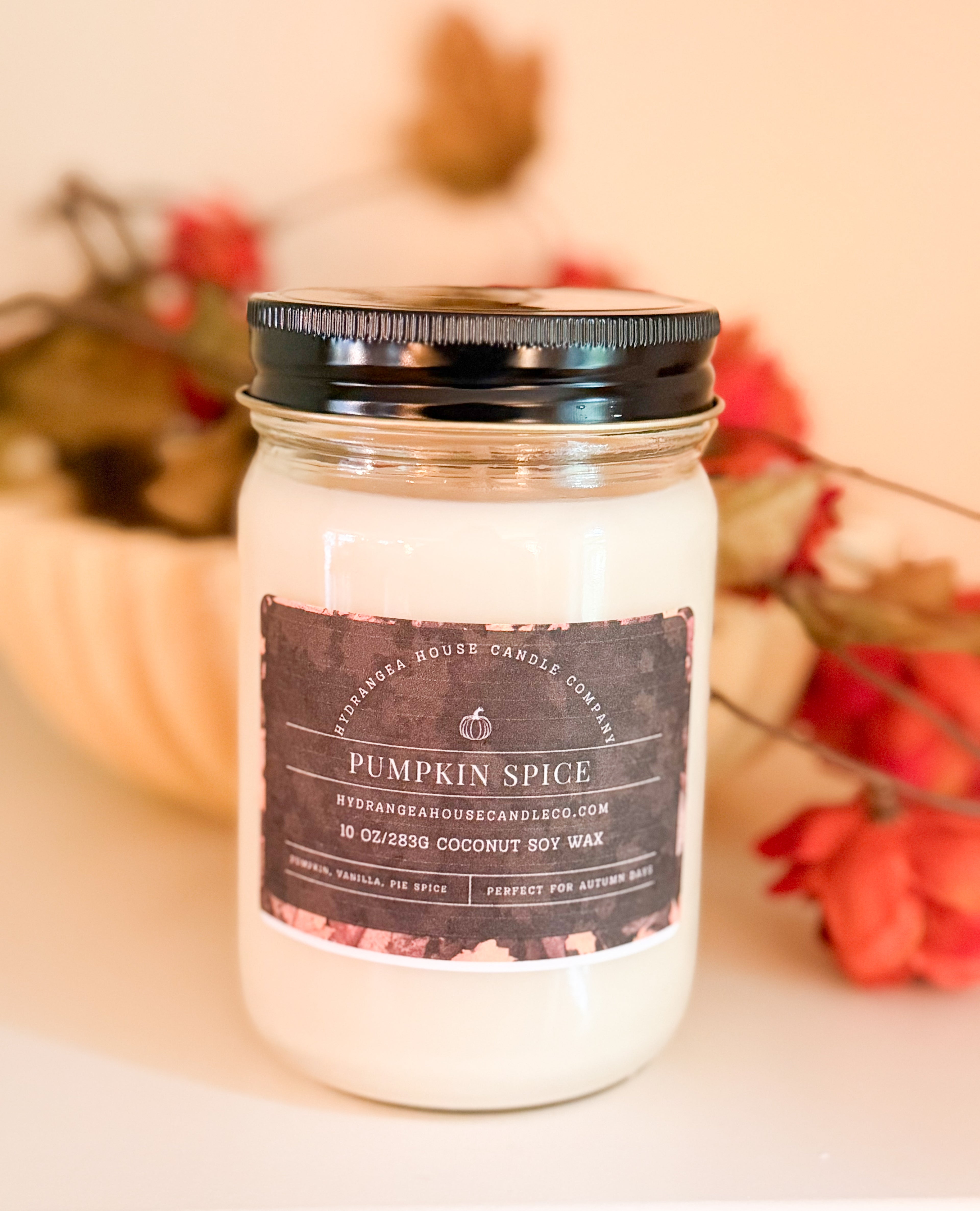 Pumpkin Spice 10 oz Coconut Soy Candle