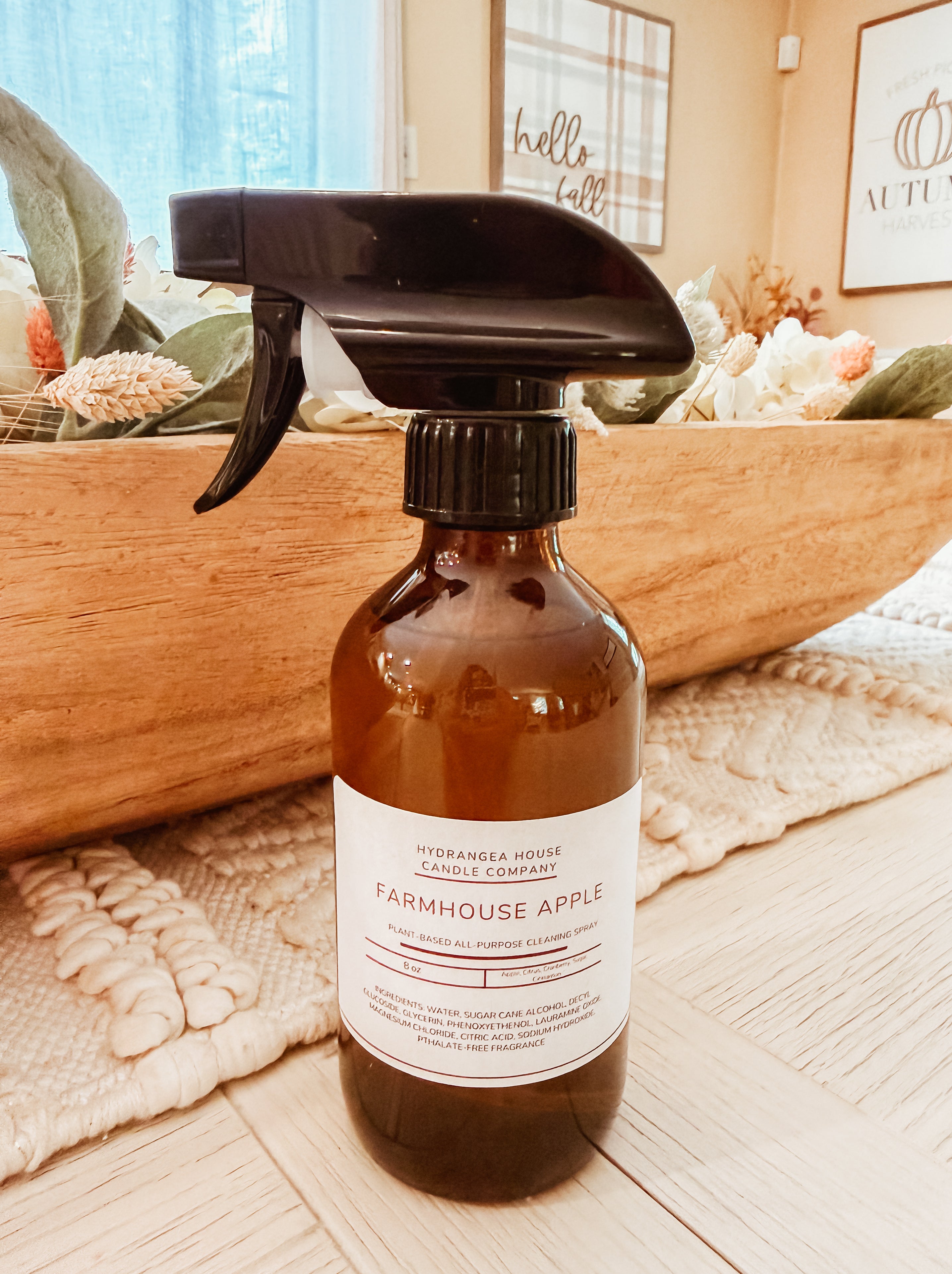 Farmhouse Apple 8 oz Plant Based All Purpose Cleaning Spray