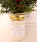 White Fir and Plum 10 Oz Soy Candle