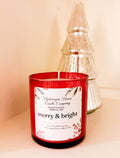 Merry & Bright 9 oz Soy Candle