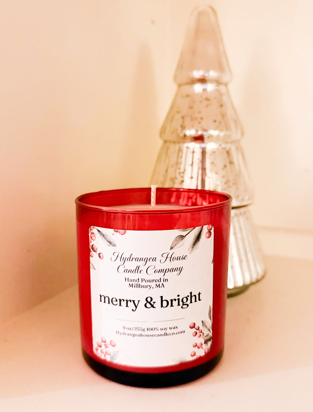 Merry & Bright 9 oz Soy Candle