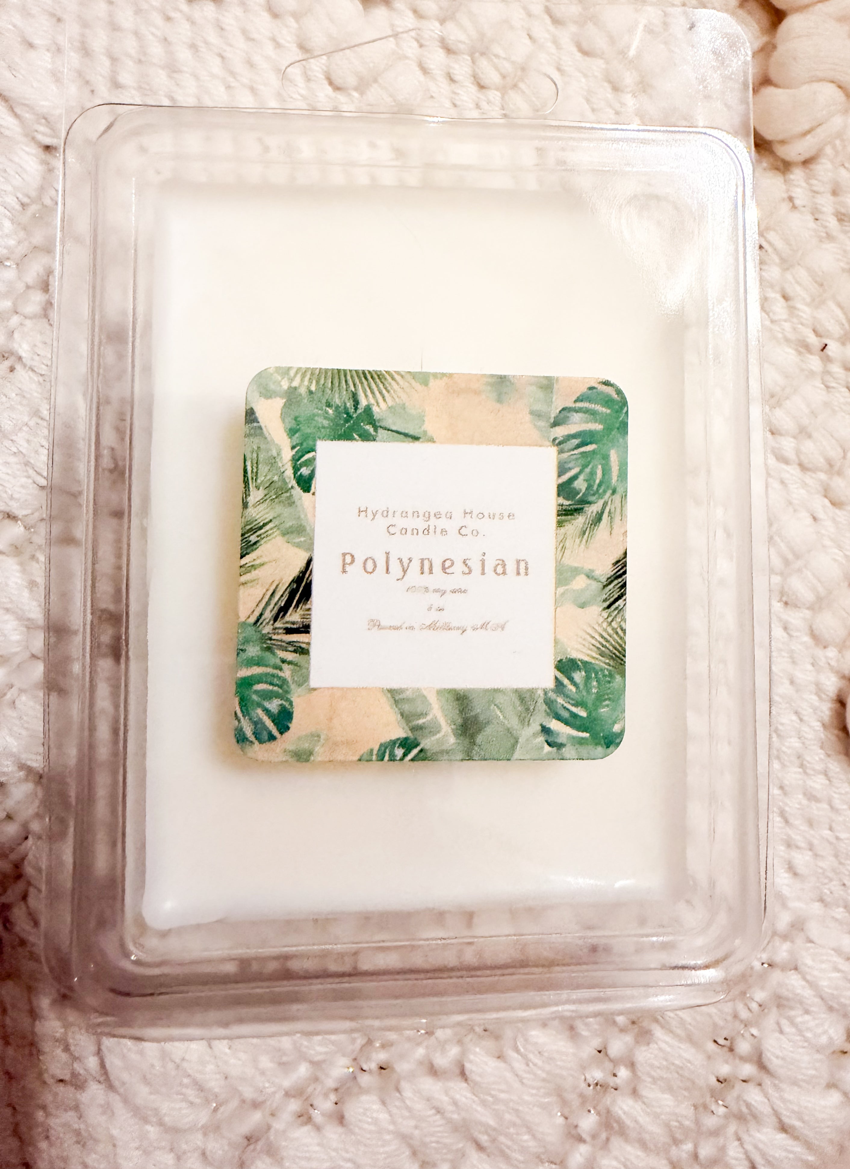 Polynesian wax melts