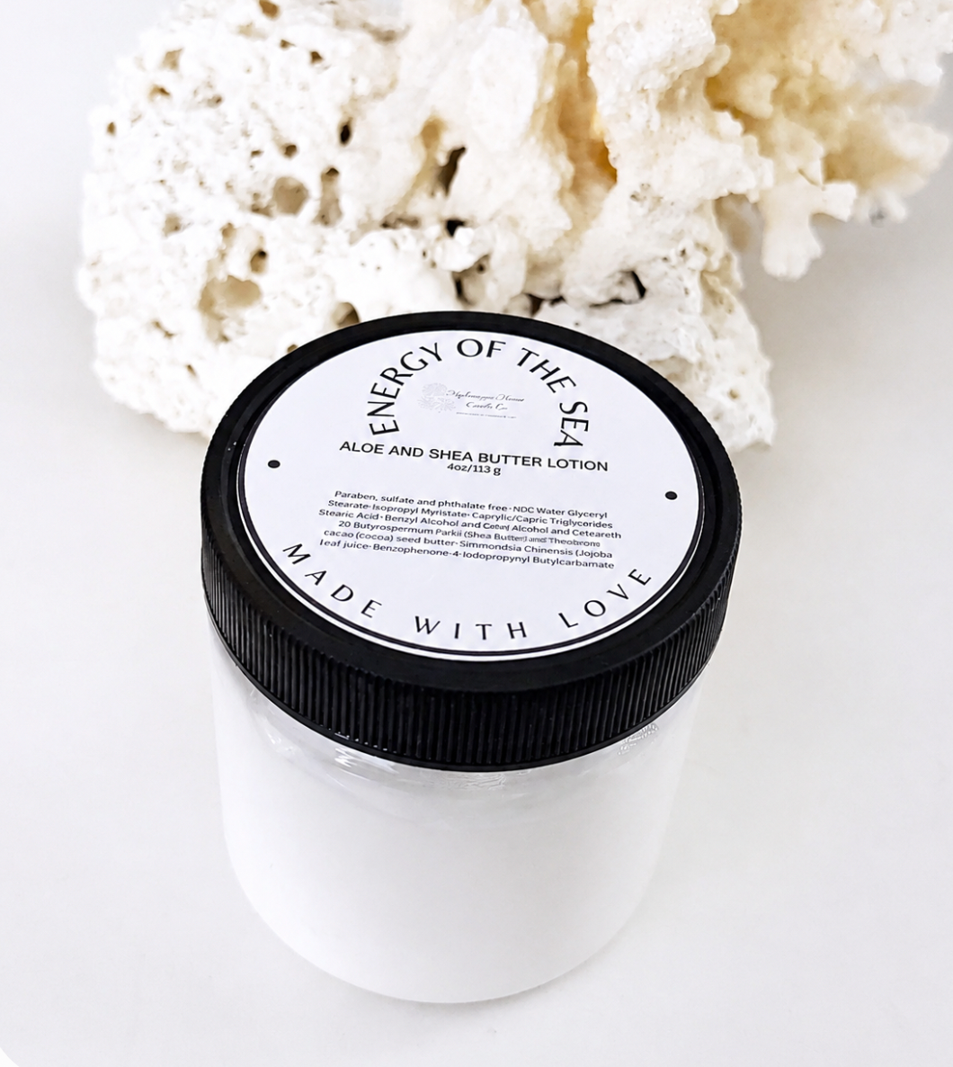 Energy of the Sea Aloe and Shea 4 oz. Body Lotion